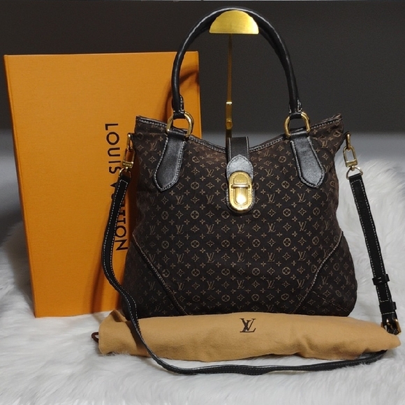 Louis Vuitton Handbags - Auth Louis Vuitton Monogram Idylle Elegy Brown 2 Way Shoulder Bag W/B/D